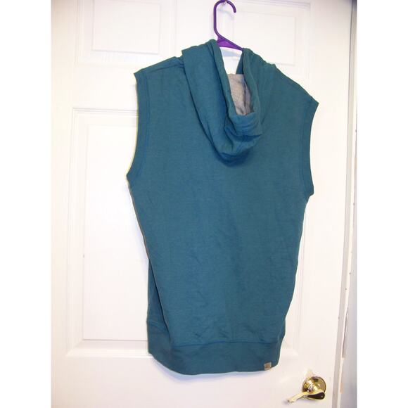 Bench Sleeveless  Hoodie  - Green - Size M - Picture 2 of 2